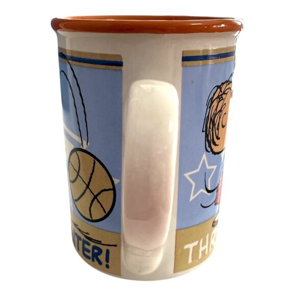 Peanuts Linus Basketball Mug – Gibson 2011 – Three Pointer – 4.5" - Picture 3 of 5